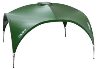 Zelený outdoorový přístřešek Husky Broof XL