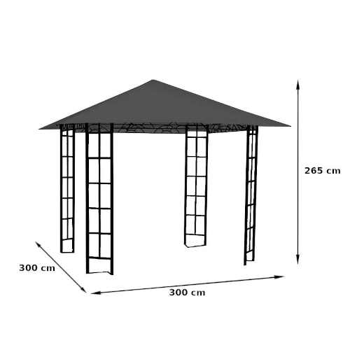 pavilon s kovovou konstrukcí