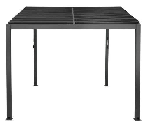Hliníková pergola 3 x 3 m s bioklimatickou střechou